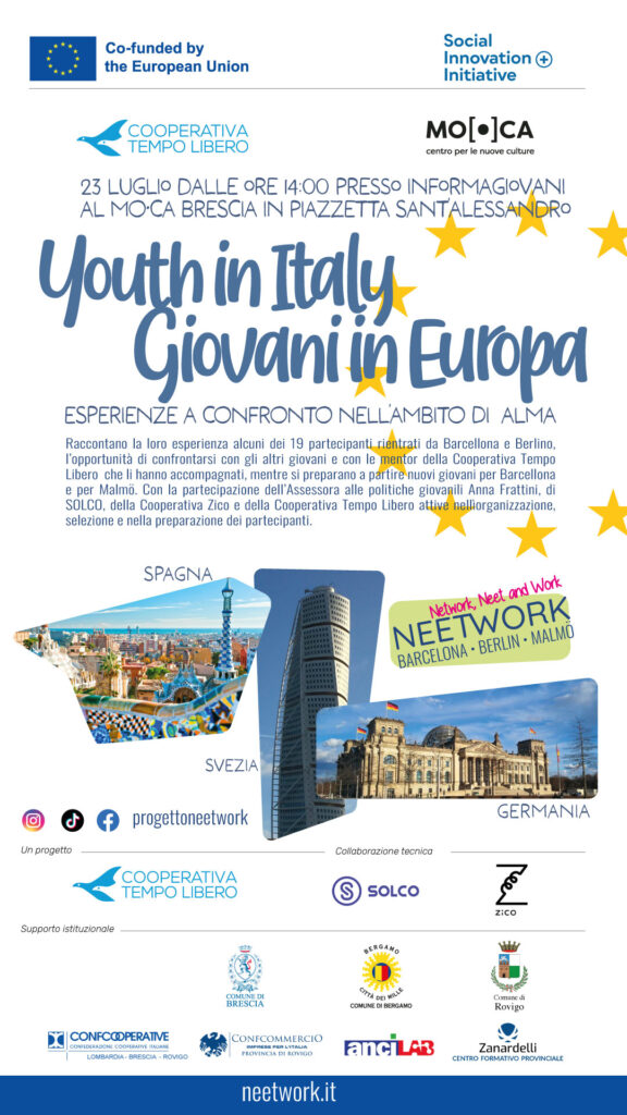 Locandina Progetto Neetwork Youth in Italy