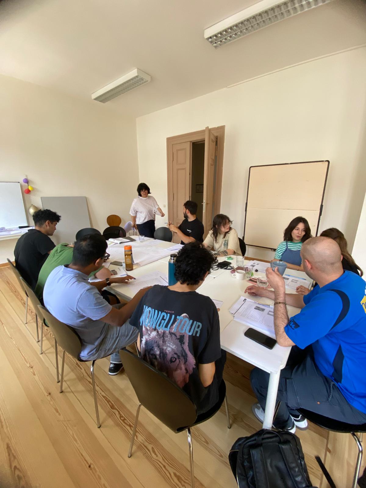 Gruppo partecipanti durante la formazione